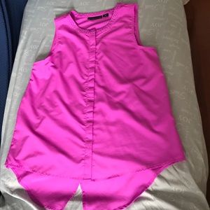 Sleeveless top (purplelish -pink)